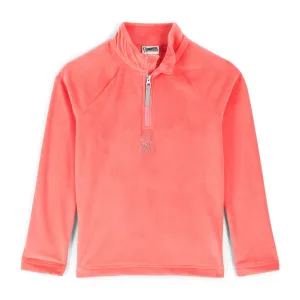 Spyder Shimmer Bug Half Zip T-Neck Orange Spyder