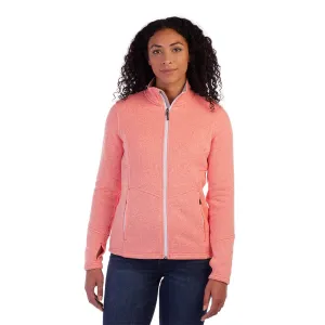 Spyder Soar Full Zip Ski Base Layer Top Orange Spyder