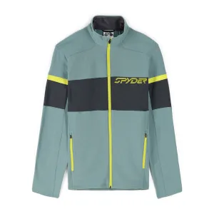Spyder Speed Full Zip Fleece Jacket Blue Spyder