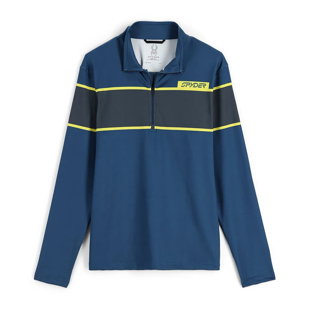 Spyder Spirit Of '78 Half Zip T-Neck Blue Spyder