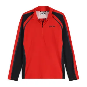 Spyder Throwback Half Zip T-Neck Red Spyder
