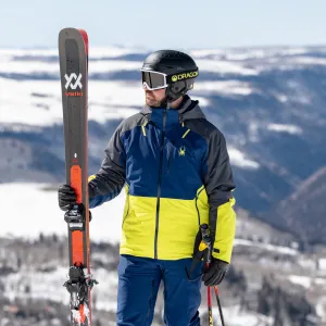 Spyder Vanqysh Insulated Ski Jacket Blue Spyder