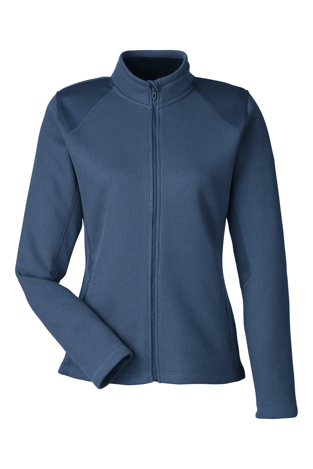 Spyder Womens Constant Canyon Full Zip Sweater Jacket - Frontier Blue Clothing Spyder