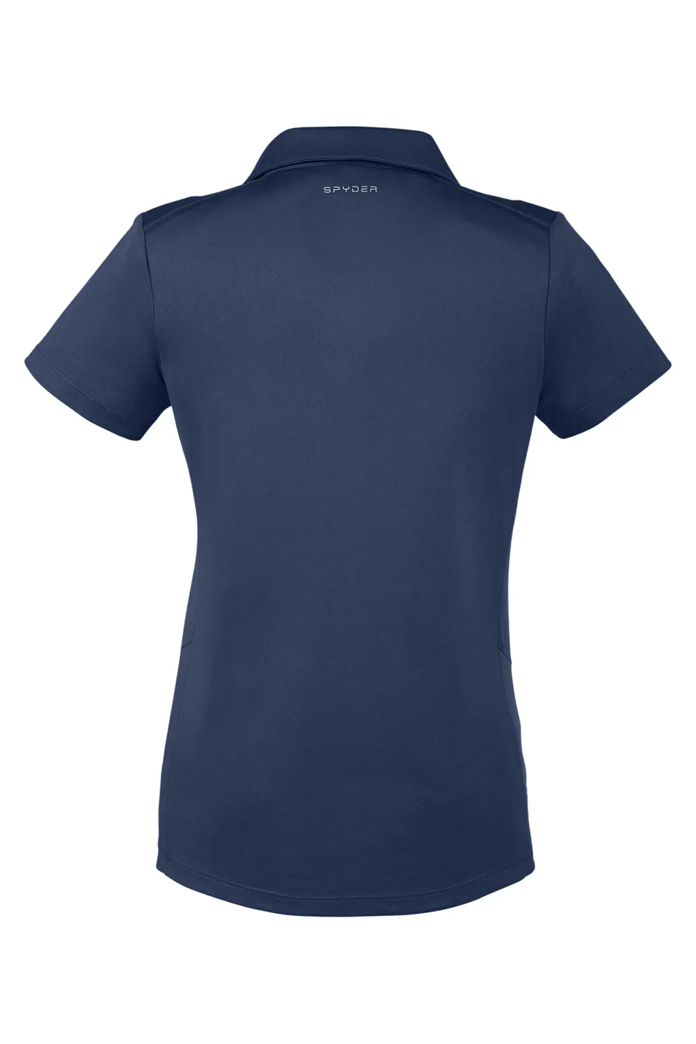 Spyder Womens Freestyle Short Sleeve Polo Shirt - Frontier Blue Clothing Spyder