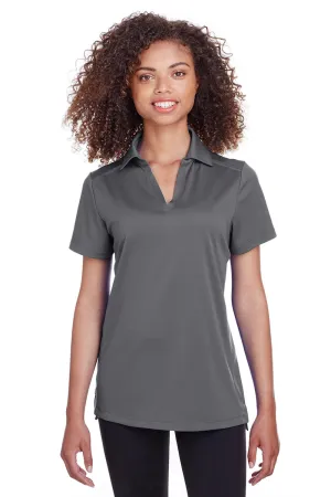 Spyder Womens Freestyle Short Sleeve Polo Shirt - Polar Grey Clothing Spyder