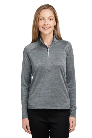 Spyder Womens Mission 1/4 Zip Sweatshirt w/ Pockets - Polar Grey Clothing Spyder