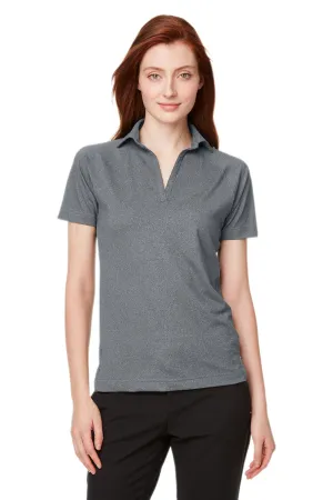 Spyder Womens Spyre UPF 40  Short Sleeve Polo Shirt - Polar Grey Frost Clothing Spyder