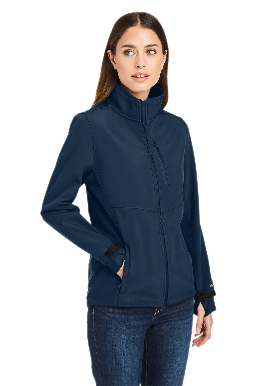 Spyder Womens Touring Full Zip Jacket - Frontier Blue Clothing Spyder