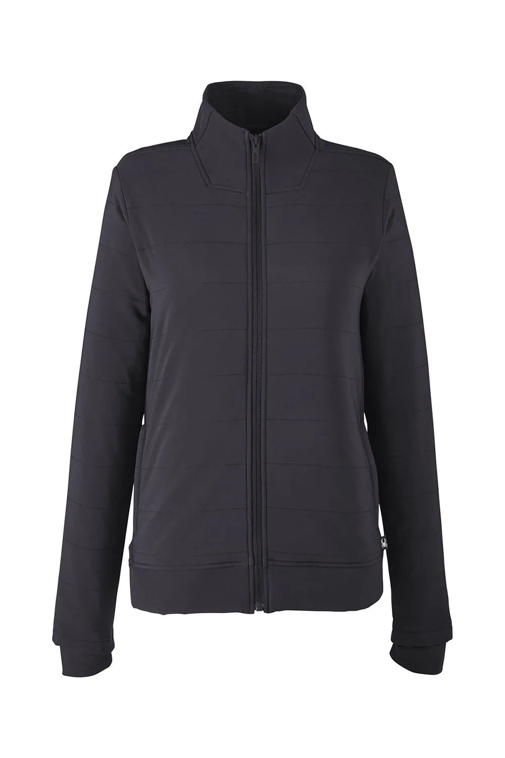 Spyder Womens Transit Full Zip Jacket - Black Clothing Spyder
