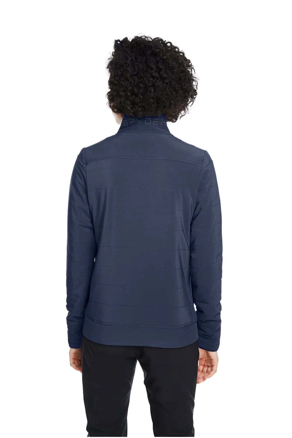 Spyder Womens Transit Full Zip Jacket - Frontier Blue Clothing Spyder