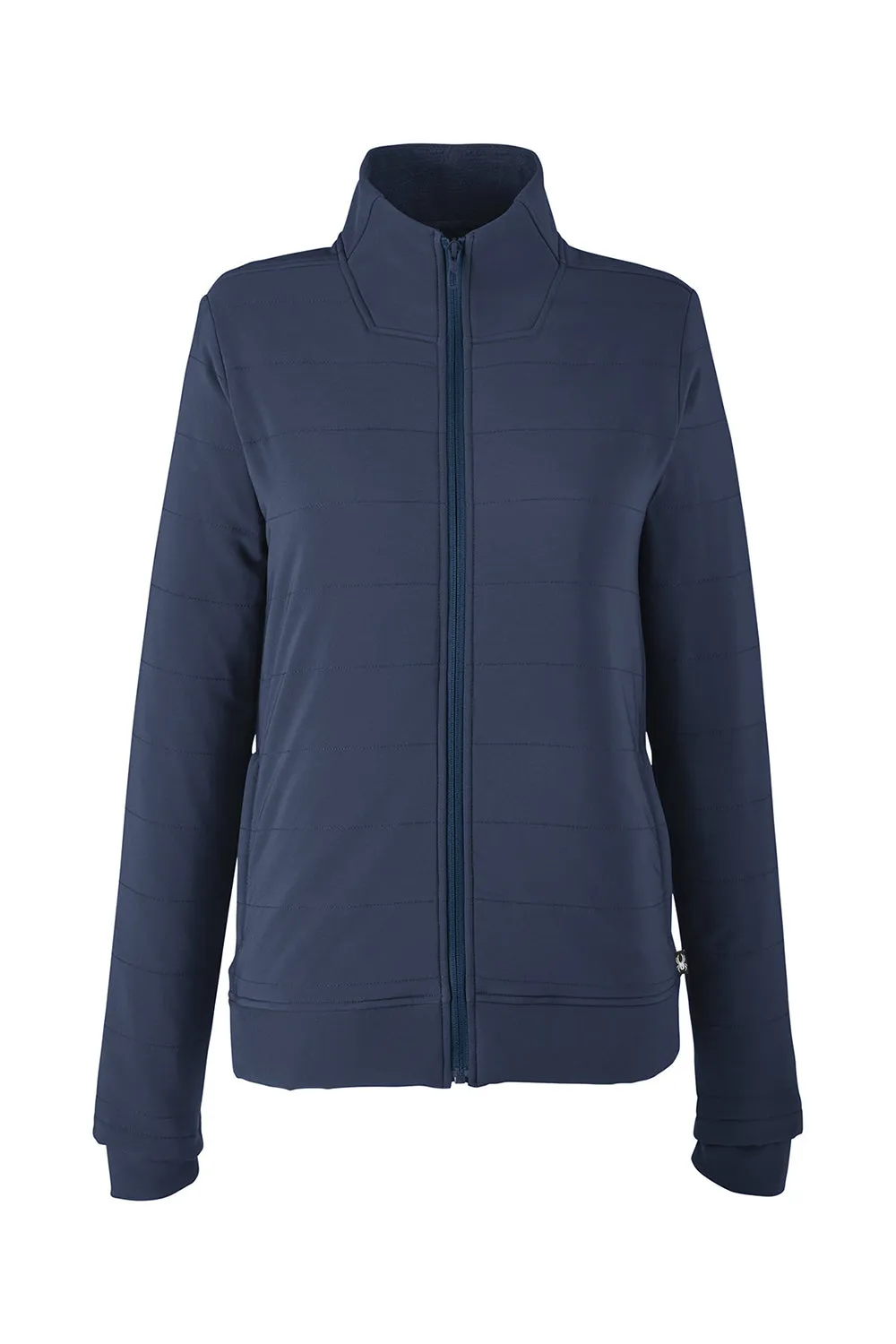 Spyder Womens Transit Full Zip Jacket - Frontier Blue Clothing Spyder
