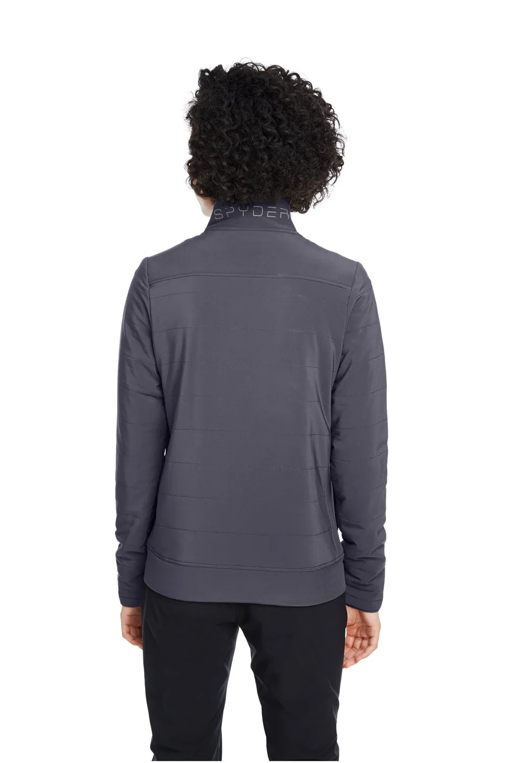 Spyder Womens Transit Full Zip Jacket - Polar Grey Clothing Spyder