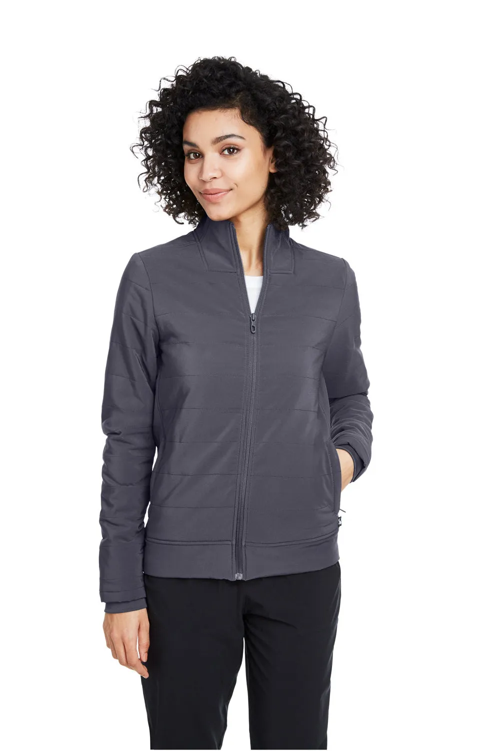 Spyder Womens Transit Full Zip Jacket - Polar Grey Clothing Spyder