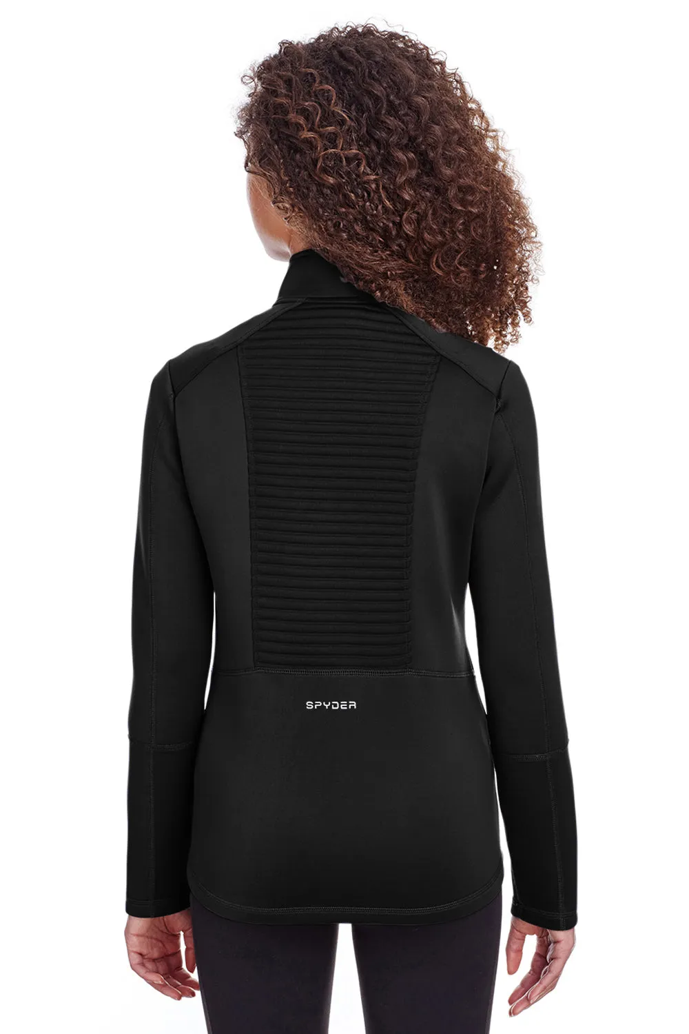 Spyder Womens Venom Full Zip Jacket - Black Clothing Spyder