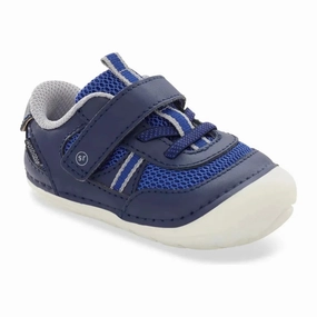 STRIDE RITE SOFT MOTION APOLLO SNEAKER KIDS' MEDIUM AND WIDE - FINAL SALE! Stride Rite kids shoes with easy closure