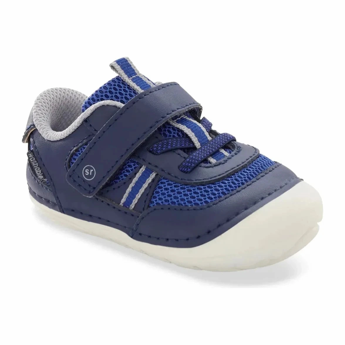 STRIDE RITE SOFT MOTION APOLLO SNEAKER KIDS' MEDIUM AND WIDE - FINAL SALE! Stride Rite kids shoes with easy closure