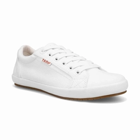 TAOS STAR WOMEN'S WHITE - FINAL SALE! Taos supportive sandals with arch comfort
