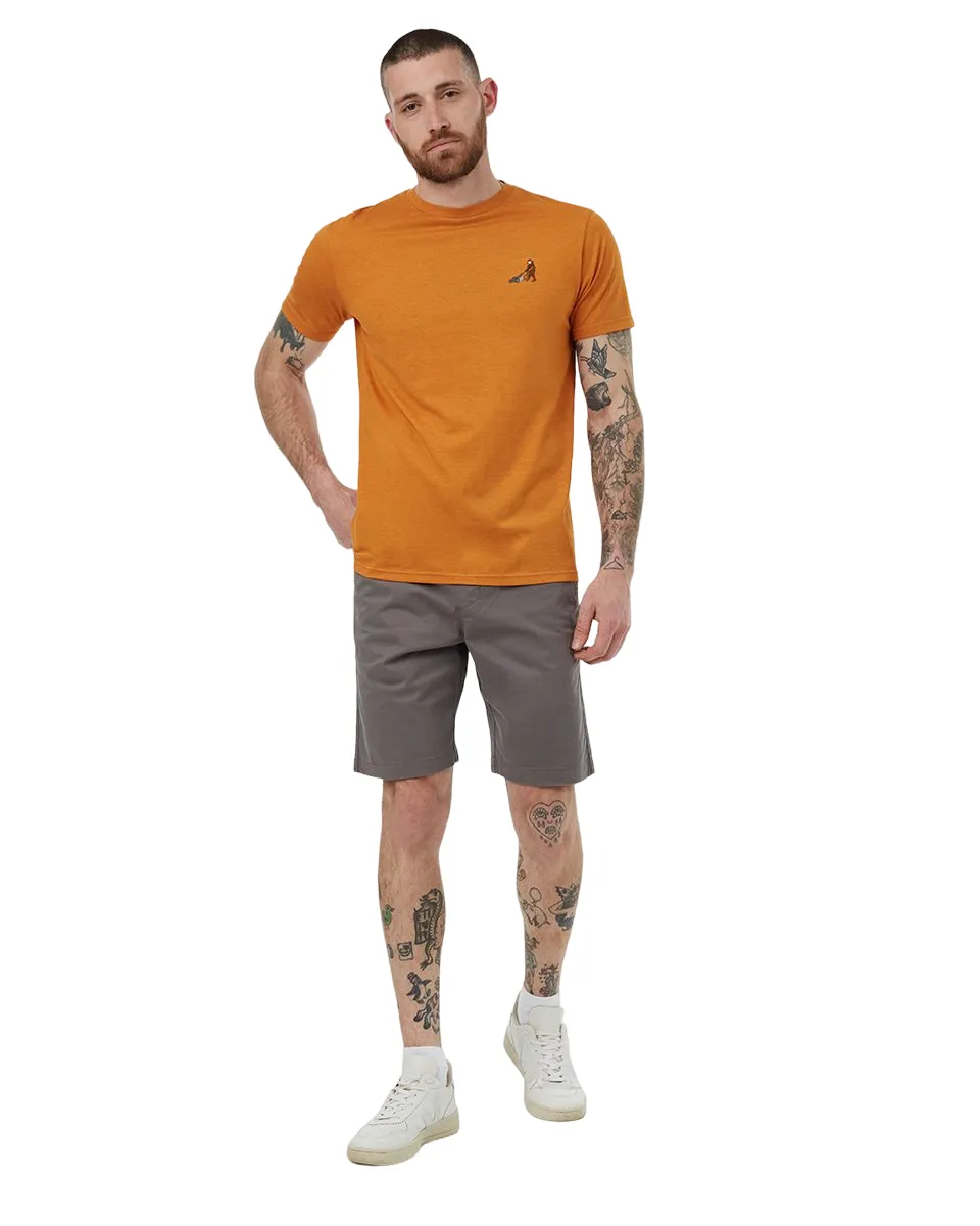 Tentree Clothing Sasquatch T-Shirt (Golden Oak Heather/Rubber)