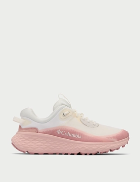 Terrastride CRZ Sneaker - Sea Salt/Pink Haze Columbia waterproof hiking shoes for rough trails