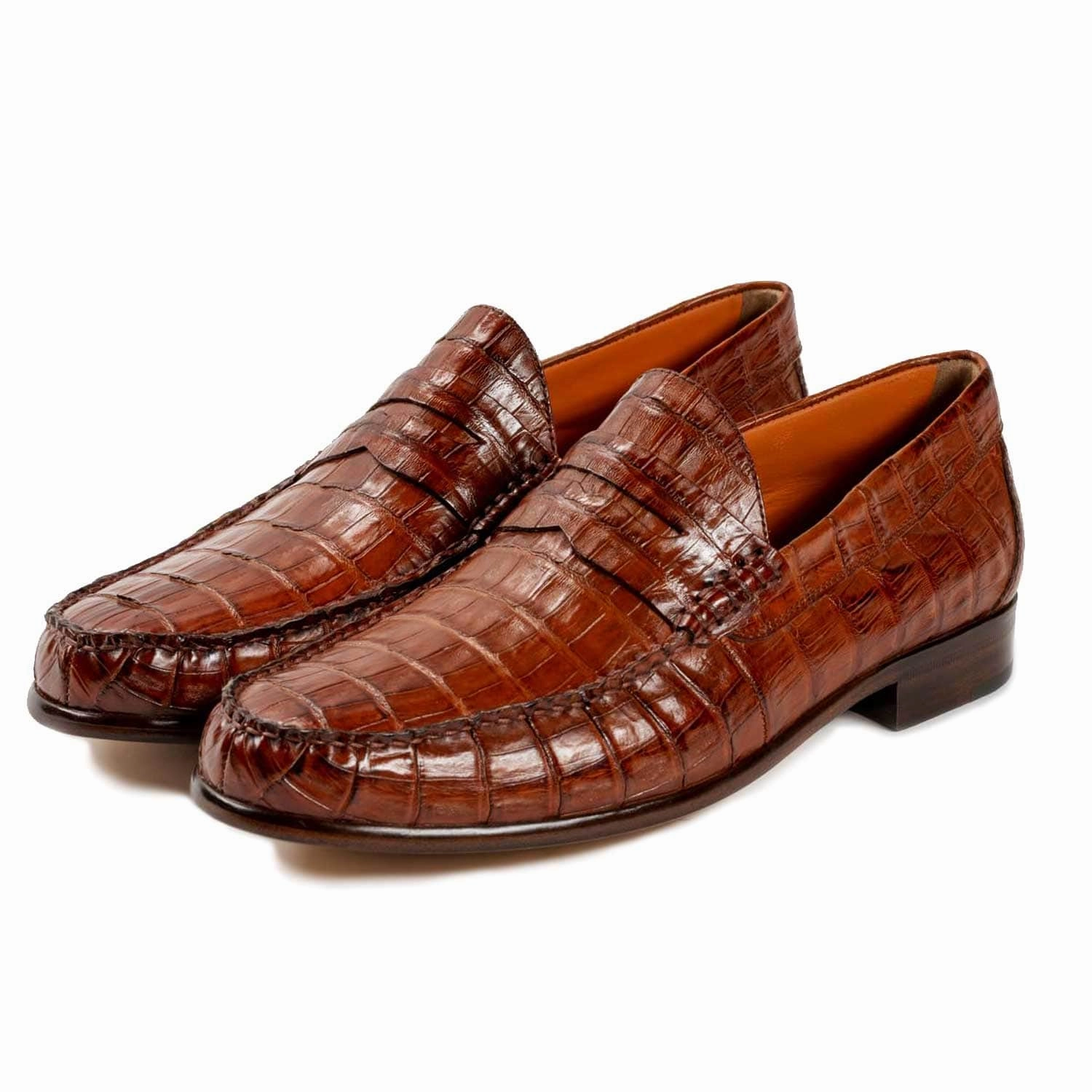 Texas Crocodile Penny Loafer Peter Huber luxury leather shoes