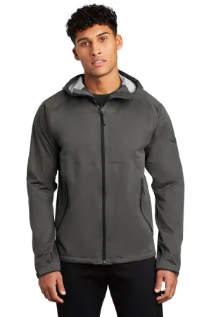The North Face Mens All Weather DryVent Windproof & Waterproof Full Zip Hooded Jacket - Asphalt Grey Clothing The-North-Face