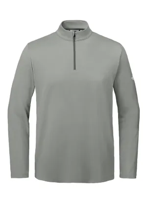 The North Face Mens Ambition Moisture Wicking 1/4 Zip Sweatshirt - Heather Meld Grey Clothing The-North-Face