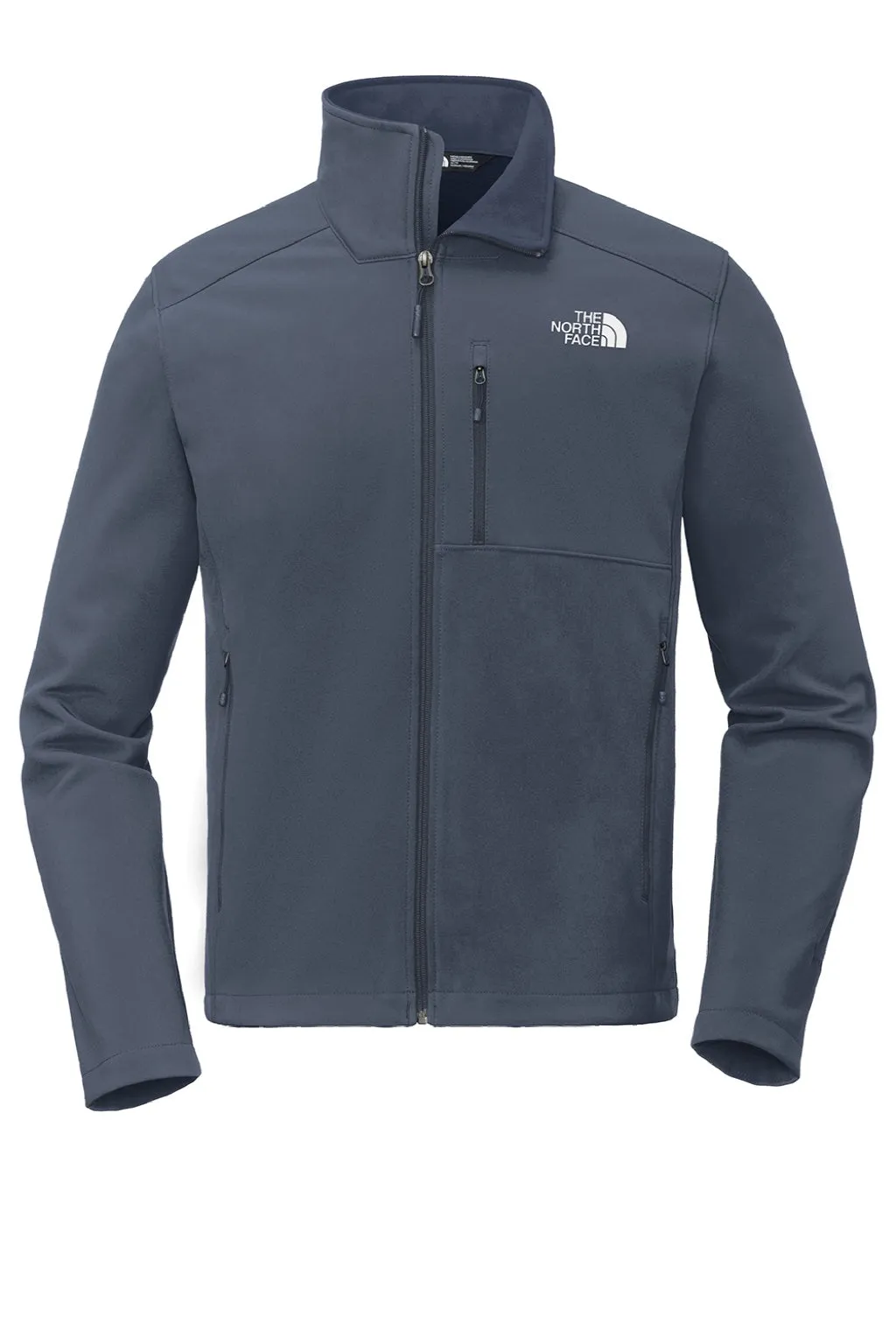 The North Face Mens Apex Barrier Wind & Water Resistant Full Zip Jacket - Urban Navy Blue Clothing The-North-Face