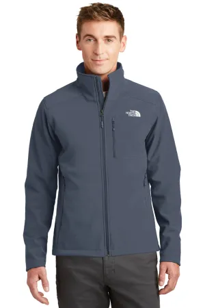 The North Face Mens Apex Barrier Wind & Water Resistant Full Zip Jacket - Urban Navy Blue Clothing The-North-Face