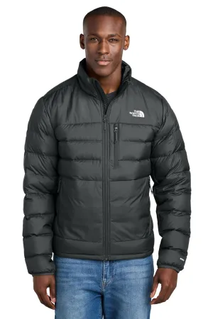 The North Face Mens Down Hybrid Water Resistant Full Zip Jacket - Black Clothing The-North-Face