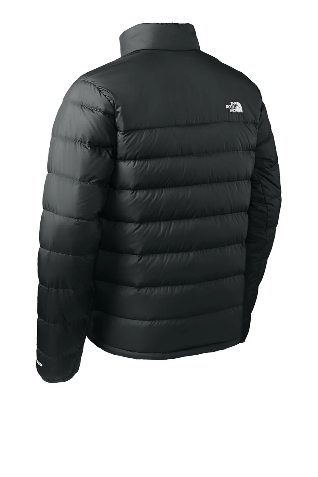 The North Face Mens Down Hybrid Water Resistant Full Zip Jacket - Black Clothing The-North-Face