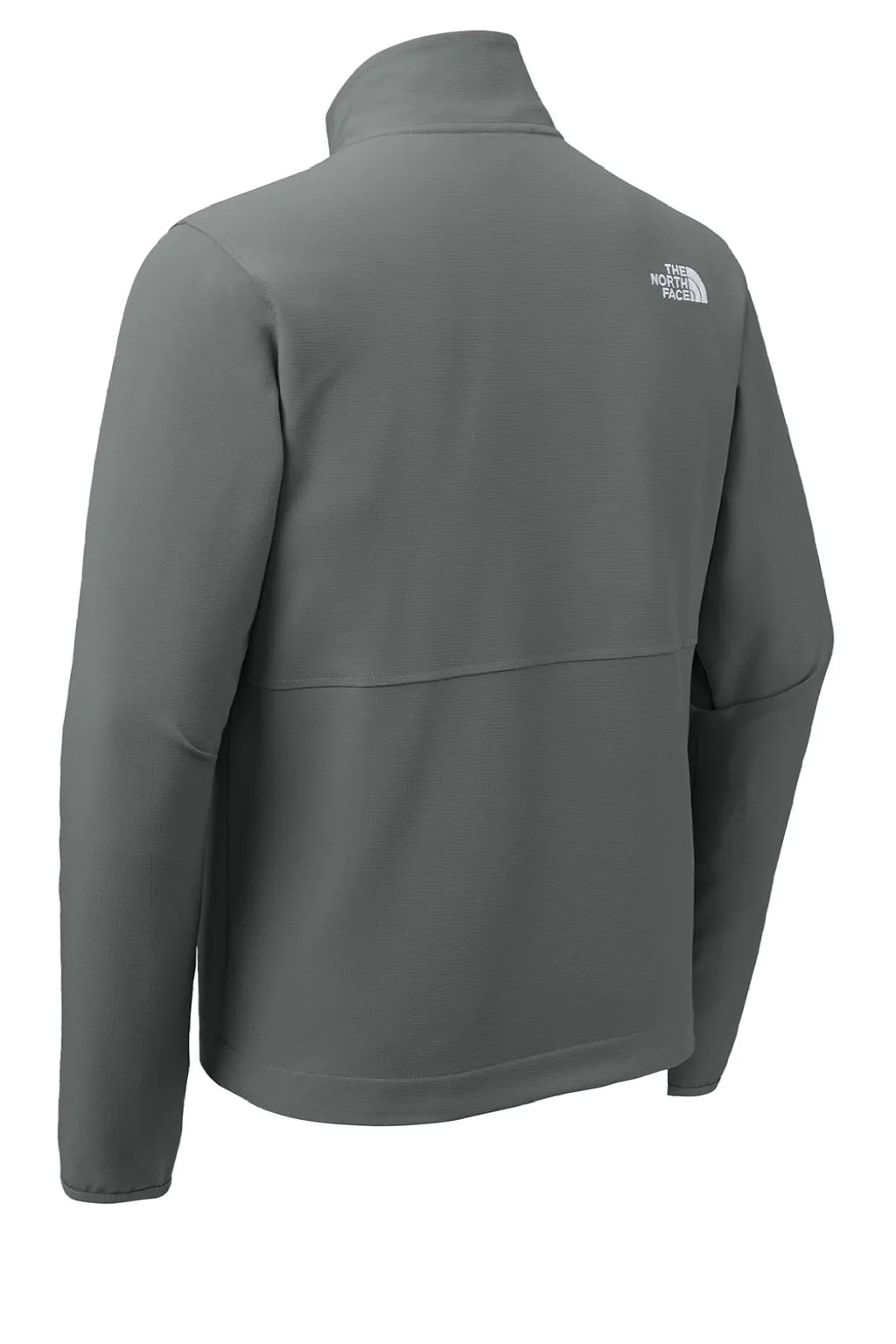 The North Face Mens Edge Stretch Wind & Water Resistant Full Zip Soft Shell Jacket - Smoked Pearl Grey Clothing The-North-Face