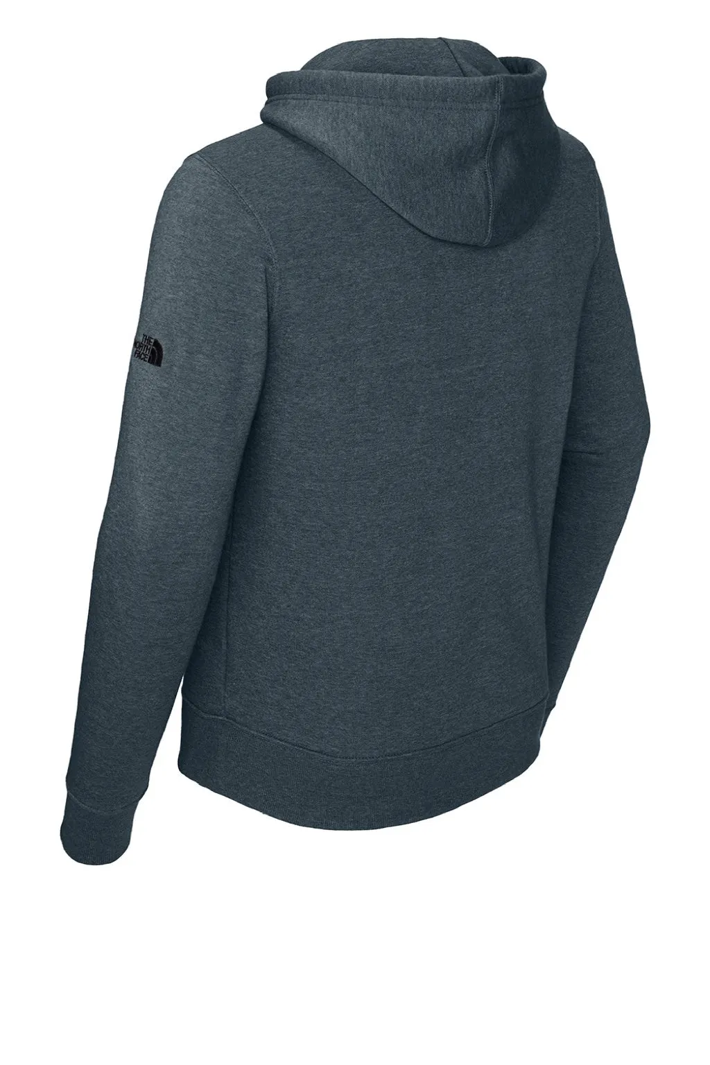 The North Face Mens Hooded Sweatshirt Hoodie w/ Pouch Pocket - Heather Urban Navy Blue Clothing The-North-Face