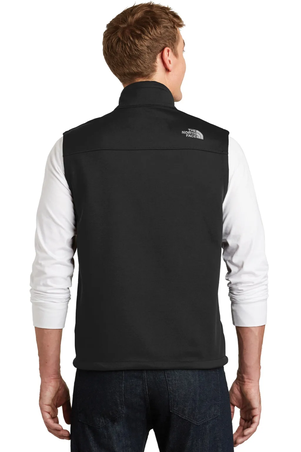 The North Face Mens Ridgeline Wind & Water Resistant Full Zip Vest - Black Clothing The-North-Face