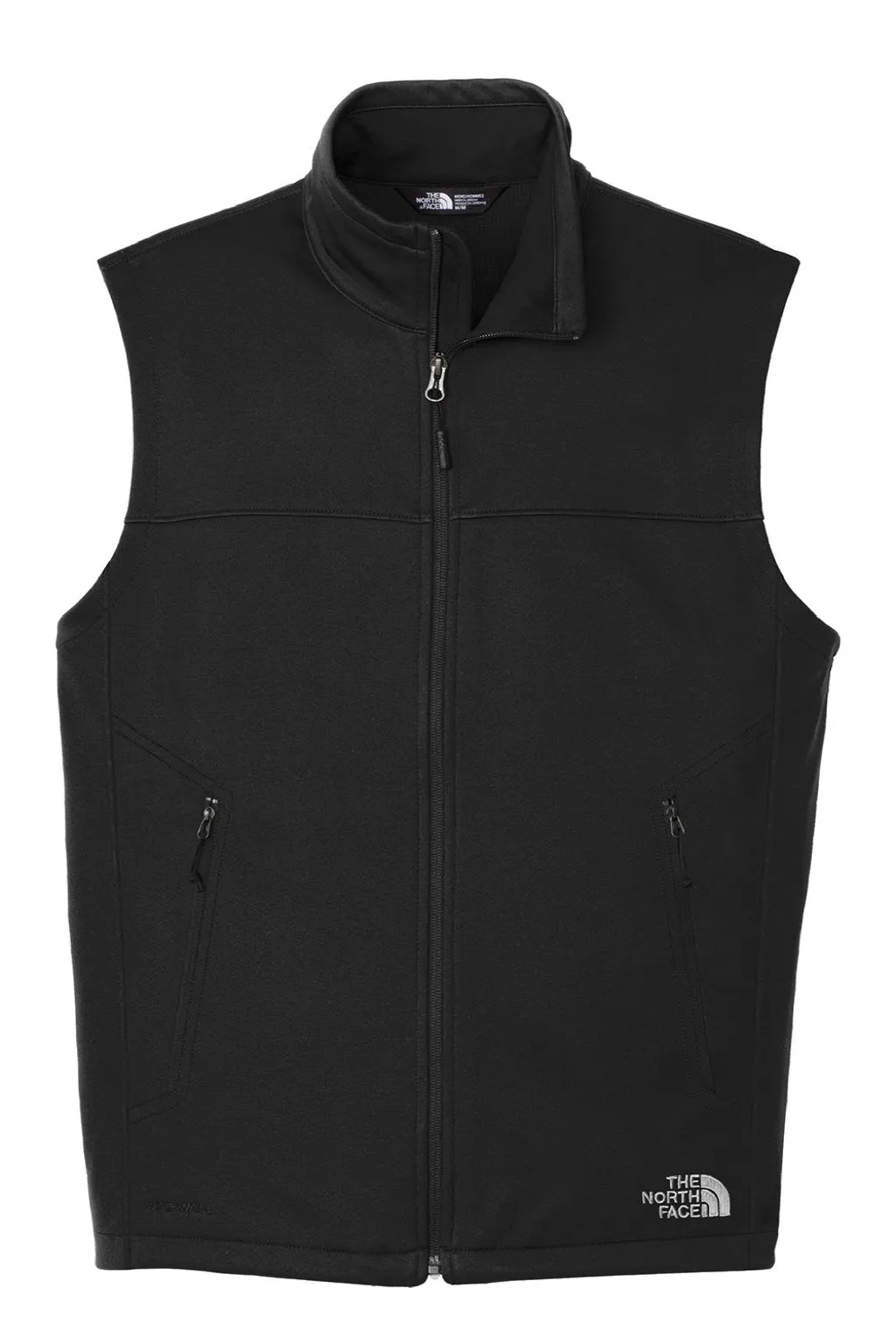 The North Face Mens Ridgeline Wind & Water Resistant Full Zip Vest - Black Clothing The-North-Face