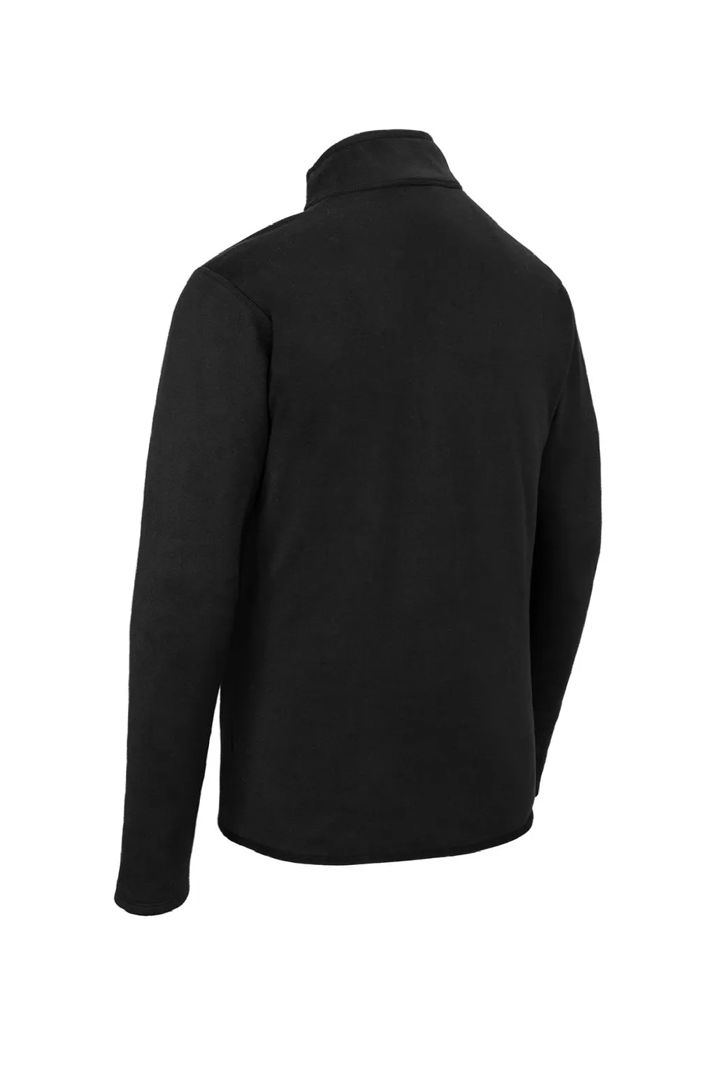 The North Face Mens Skyline 1/4 Zip Fleece Jacket - Black Clothing The-North-Face