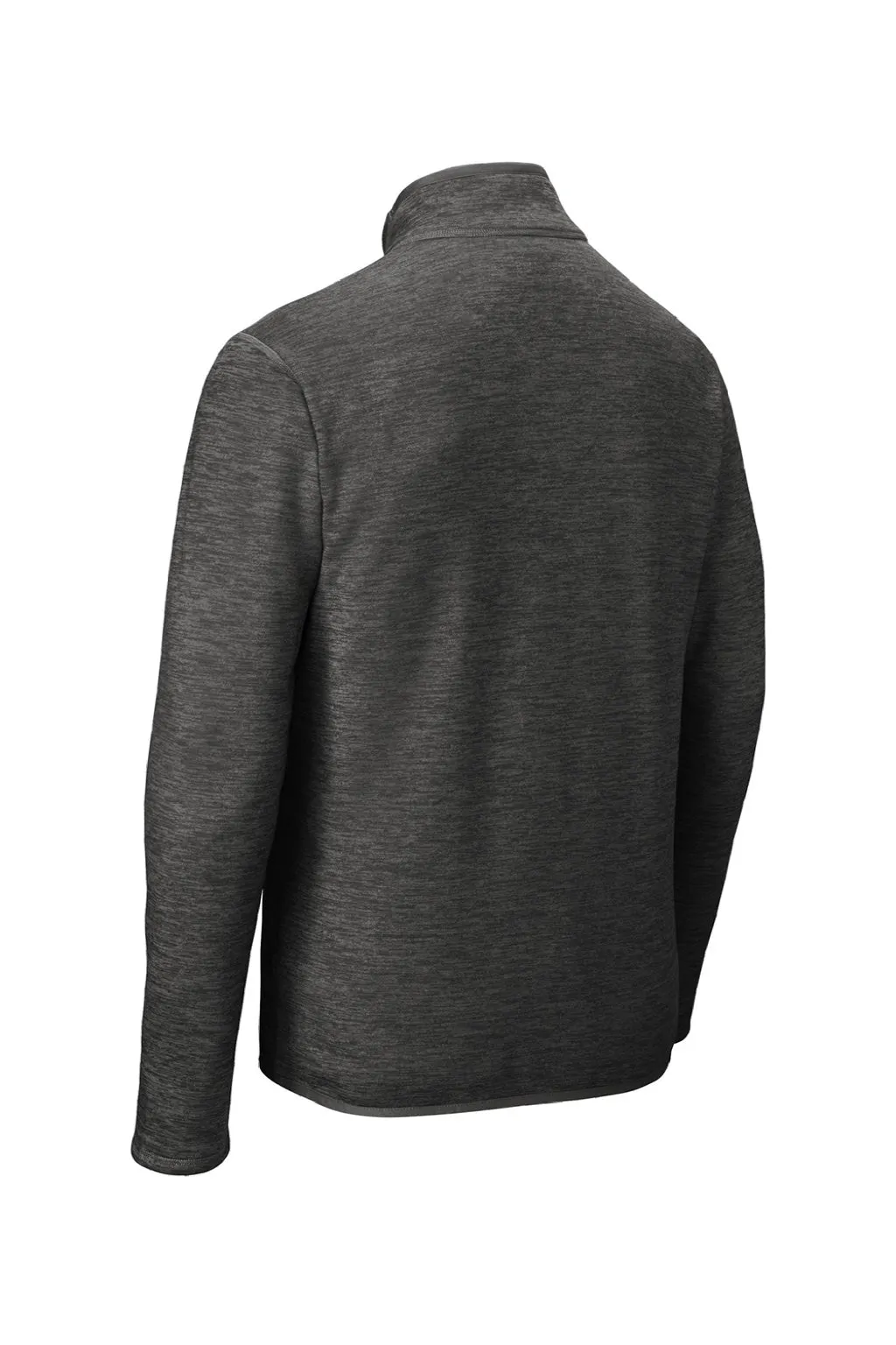 The North Face Mens Skyline 1/4 Zip Fleece Jacket - Heather Dark Grey Clothing The-North-Face