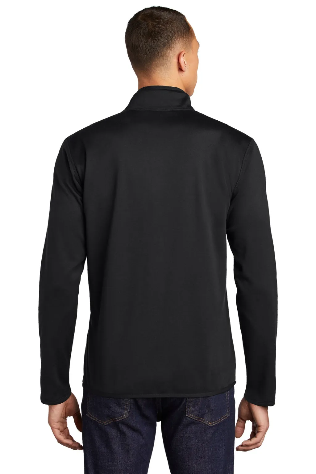 The North Face Mens Skyline Full Zip Fleece Jacket - Black Clothing The-North-Face