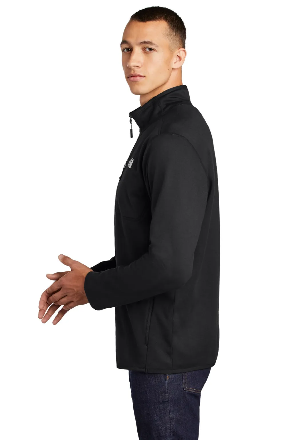 The North Face Mens Skyline Full Zip Fleece Jacket - Black Clothing The-North-Face