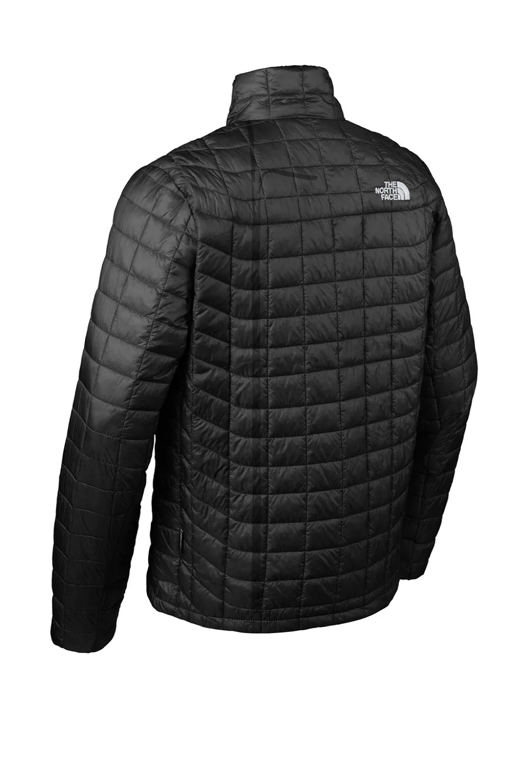 The North Face Mens ThermoBall Trekker Water Resistant Full Zip Jacket - Black Clothing The-North-Face