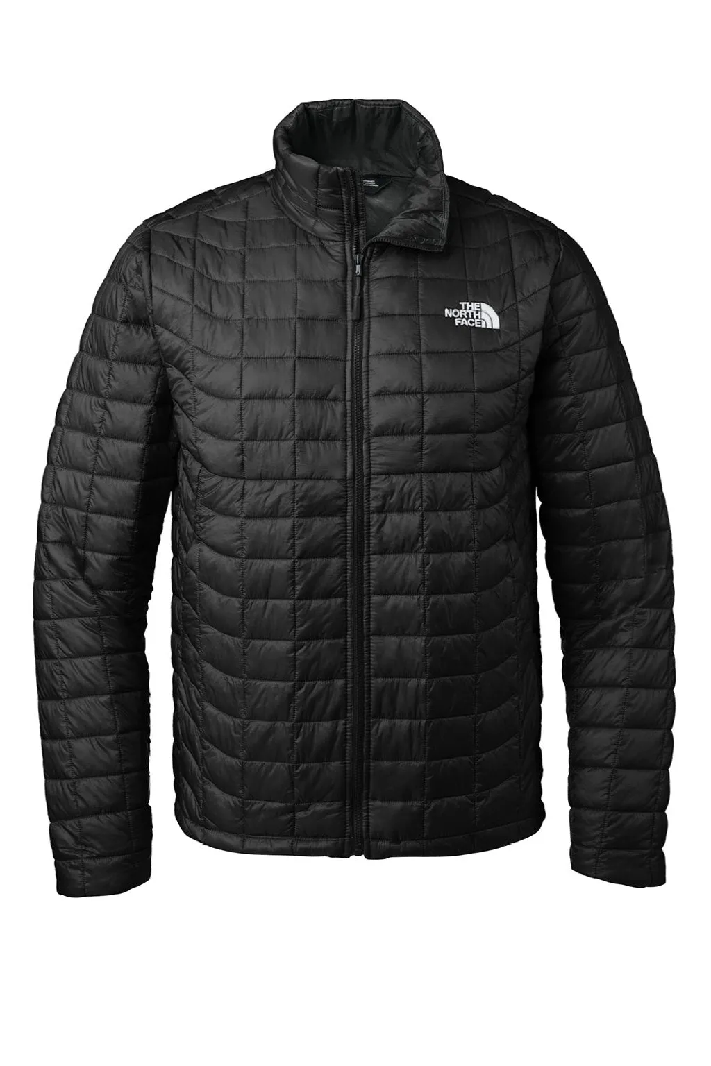 The North Face Mens ThermoBall Trekker Water Resistant Full Zip Jacket - Black Clothing The-North-Face