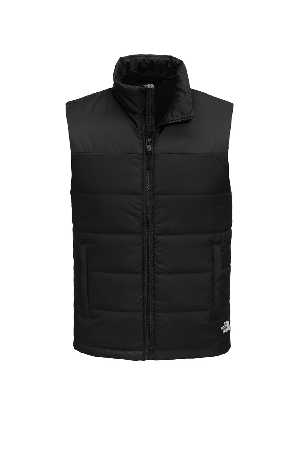 The North Face Mens Water Resistant Everyday Insulated Full Zip Vest - Black Clothing The-North-Face