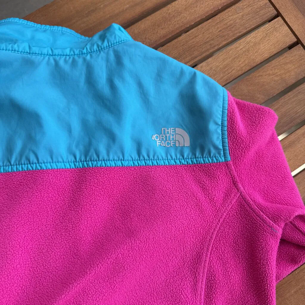 The North Face The North Face - Girl's Fleece - MSRP $85: Pink/Blue/Orange-children-10/12