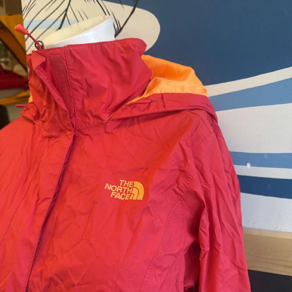 The North Face The North Face - rain shell- MSRP $ 129: Red Orange-women-SM