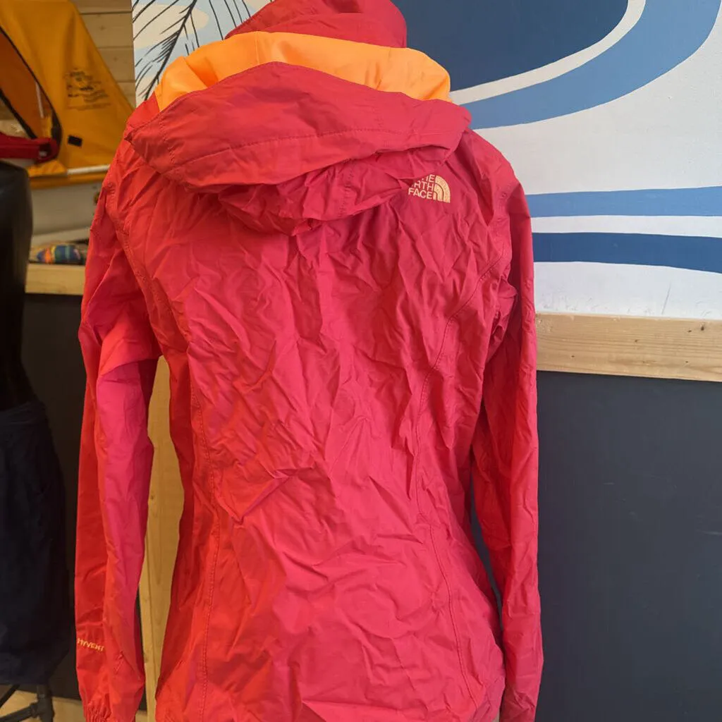 The North Face The North Face - rain shell- MSRP $ 129: Red Orange-women-SM