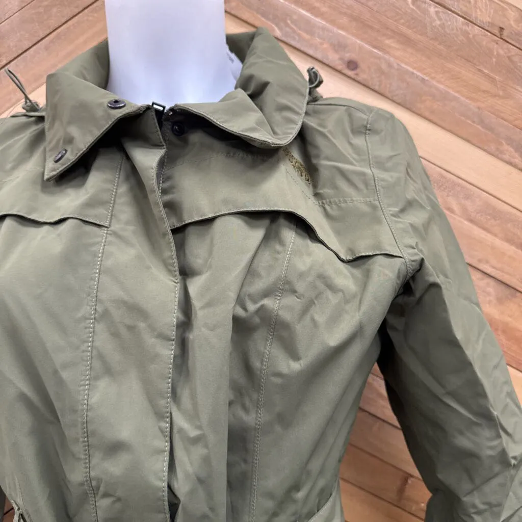 The North Face The North Face- Rain trench shell jacket- MSRP $160: Green -women-SM