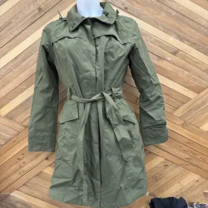The North Face The North Face- Rain trench shell jacket- MSRP $160: Green -women-SM