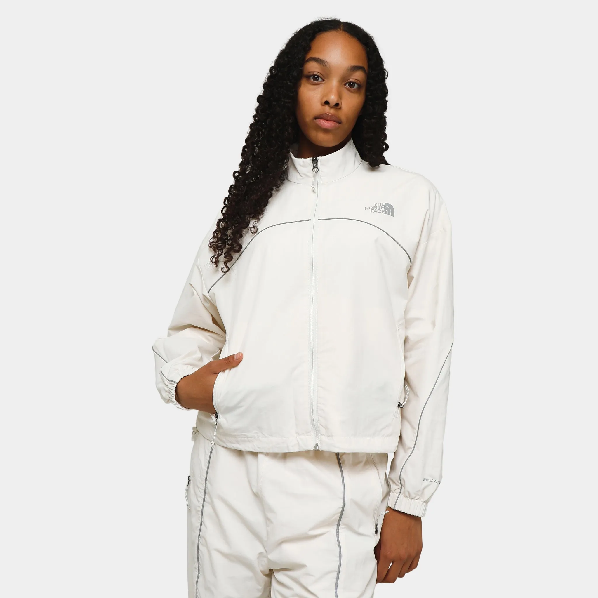 The North Face The North Face Women's Tek Piping Wind Jacket / Gardenia White