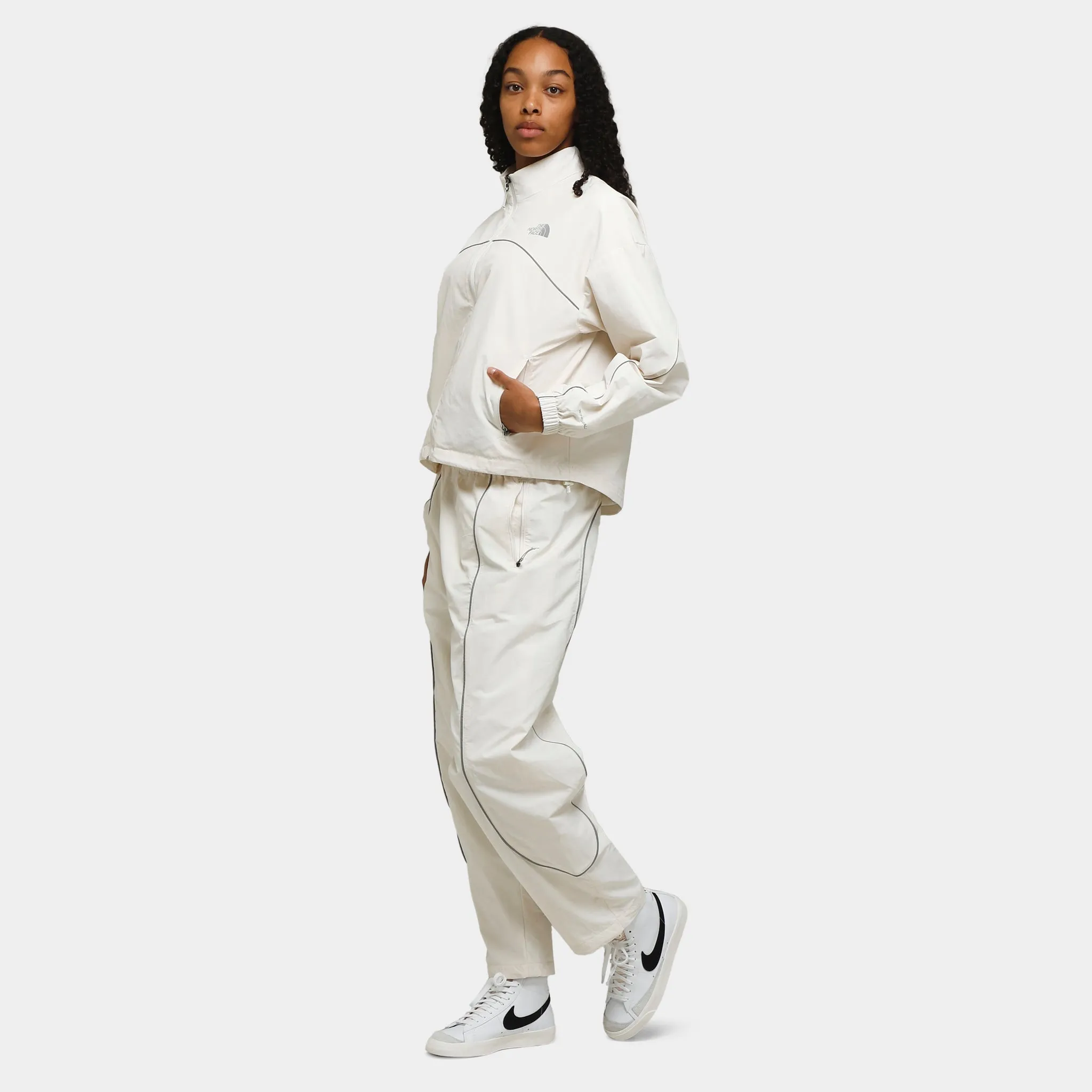 The North Face The North Face Women's Tek Piping Wind Jacket / Gardenia White
