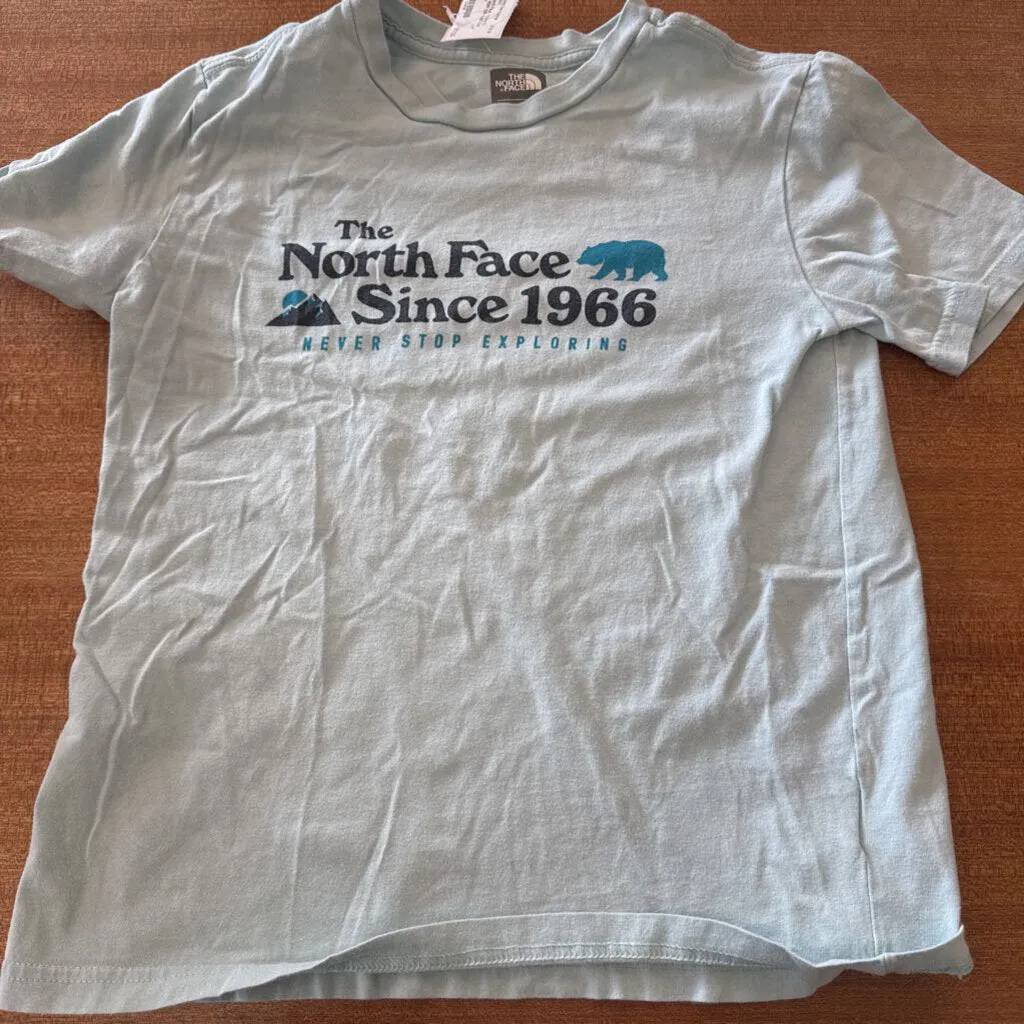 The North Face The North Face - Youth T-shirt- MSRP $35 : Light Blue -children-10/12Y