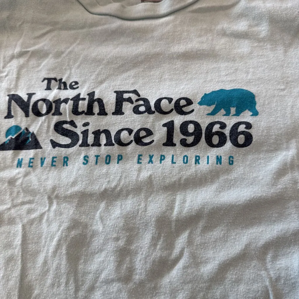The North Face The North Face - Youth T-shirt- MSRP $35 : Light Blue -children-10/12Y
